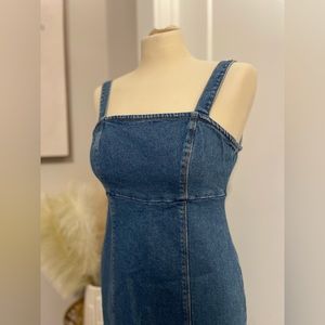 •SOLD• Hollister Short Denim Mini Dress XS